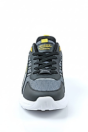 wicox  Erkek Grri-Siyah-Sarı  Yazlık spor ayakkabı