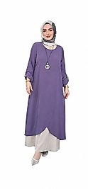 Ayşe Akay Elbise - lila